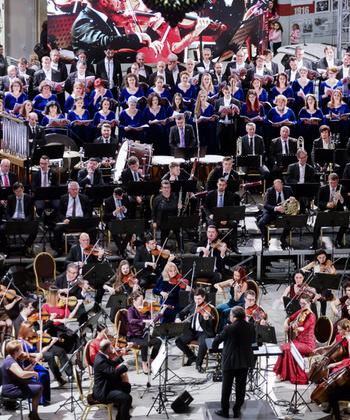 Concert de Anul Nou al Filarmonicii „Moldova” Iași, la Palas