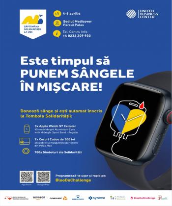 În „Săptămâna Solidarității” de la United Business Center „Punem sângele în mișcare” pentru ucrainenii tratați în spitalele din România