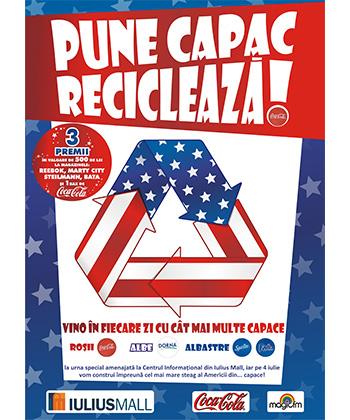 „Pune capac. Reciclează!”